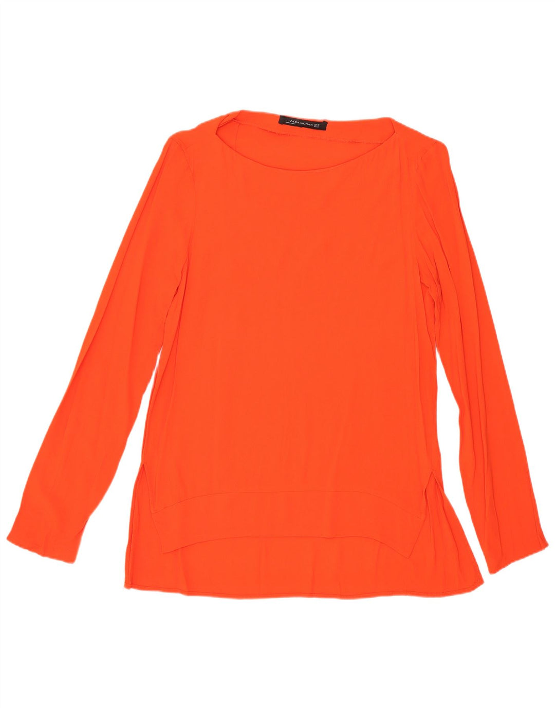 Zara Dametop Langærmet UK 6 XS Orange