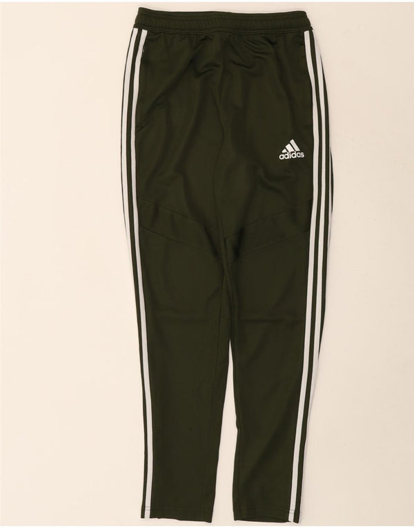 Adidas Boys Climacool træningsdragt bukser 13-14 år Khaki Polyester