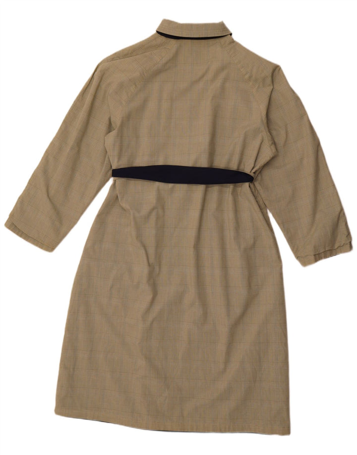 Preca Womens Vendbar Overfrakke EU 42 Large Navy Blue Polyester