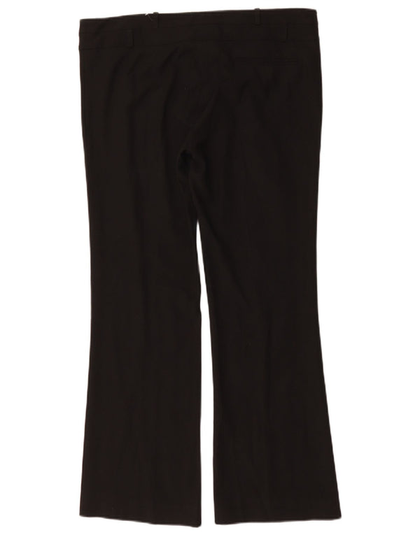 Oasis Dame Bootcut Casual Bukser UK 12 Medium W34 L29 Sort Polyester