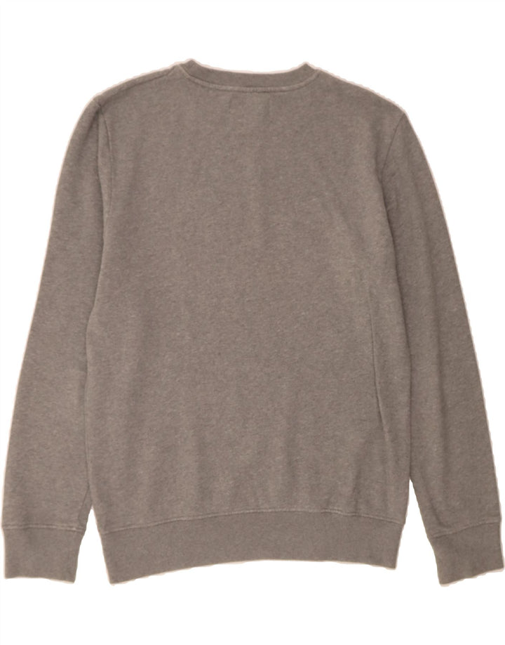 CALVIN KLEIN JEANS Mens Graphic Sweatshirt Jumper Large Grey Cotton Vintage Calvin Klein Jeans and Second-Hand Calvin Klein Jeans from Messina Hembry 