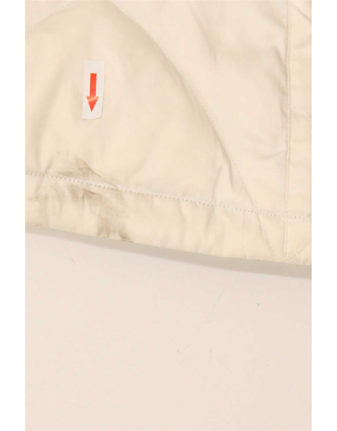The North Face Dame Polstret Jakke UK 16 Large Off White Nylon