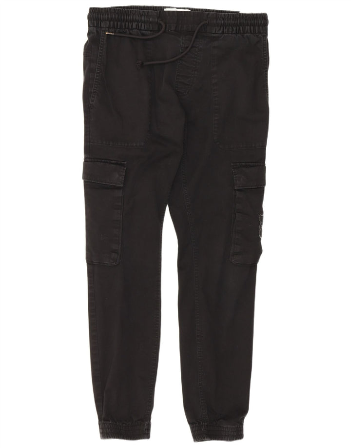 Calvin Klein Dame jogger Cargo Bukser Medium W30 L28 Sort Bomuld
