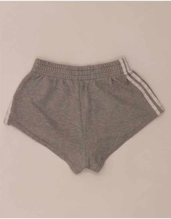 Adidas Sportsshorts til kvinder UK 8 Små Grå Bomuld
