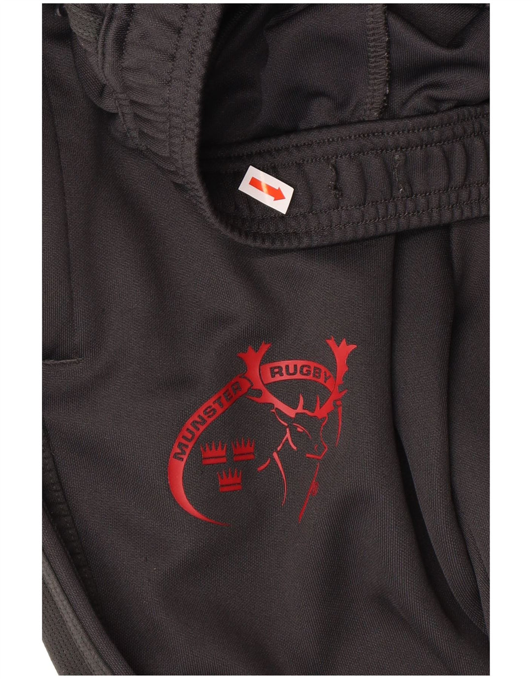 ADIDAS Herre Munster Rugby træningsdragt Bukser Joggers Lille sort polyester