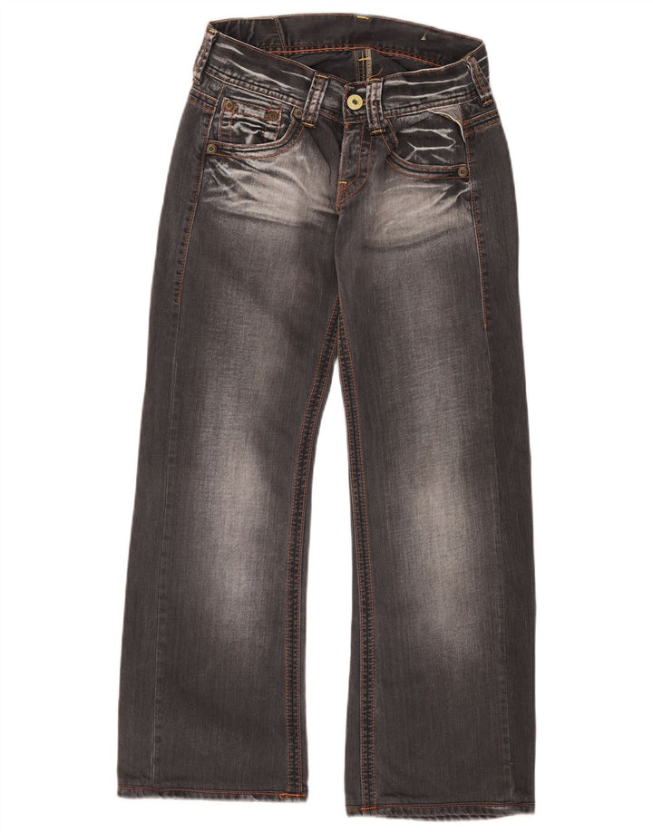 Replay Dame Bootcut Jeans W26 L27 Grå Bomuld