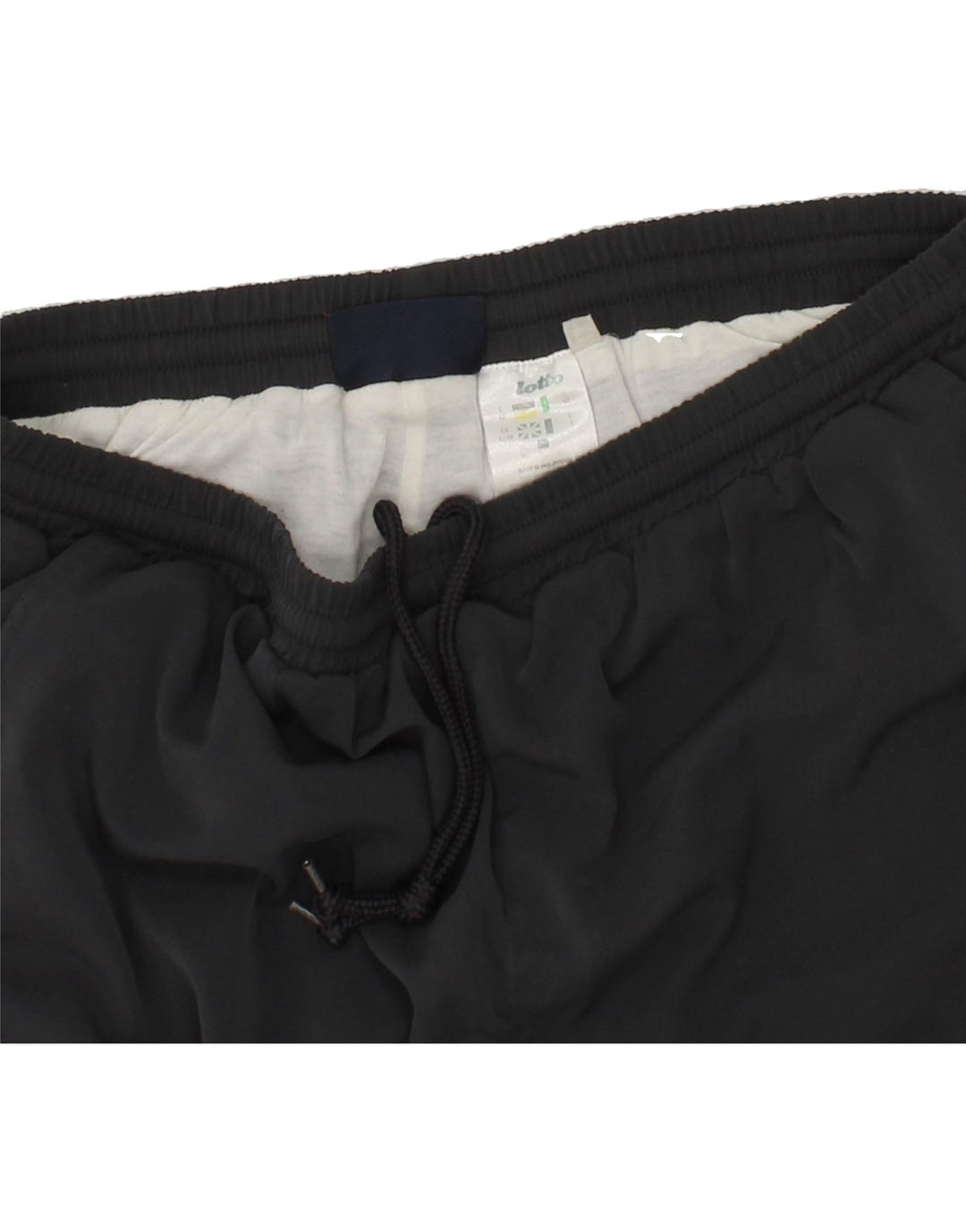 LOTTO Mens Tracksuit Trousers 2XL Black Polyester Vintage Lotto and Second-Hand Lotto from Messina Hembry 
