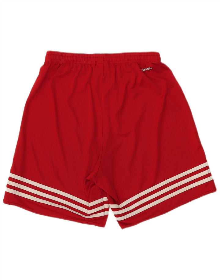 Adidas Herre Climalite Sportshorts Små Rød Polyester