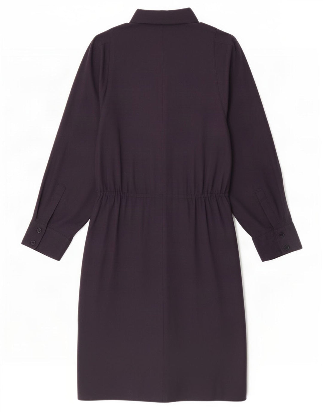 Luisa Spagnoli Dame A-Line Kjole IT 44 Medium Marineblå Uld