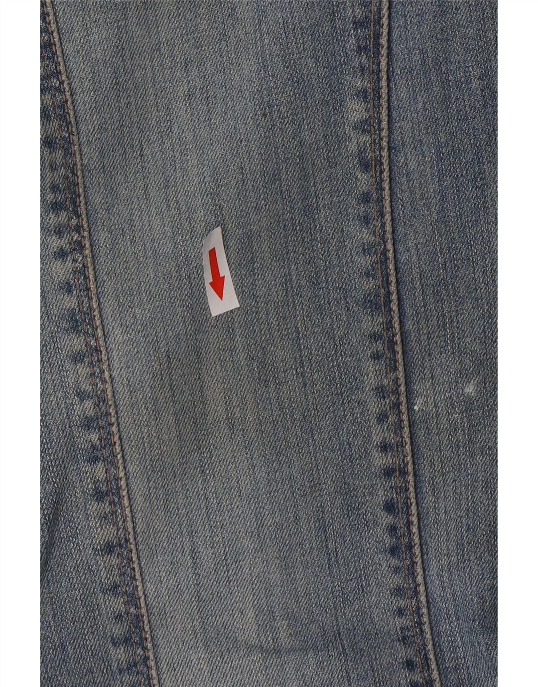 Calvin Klein Dame Straight Jeans W29 L35 Blå Bomuld