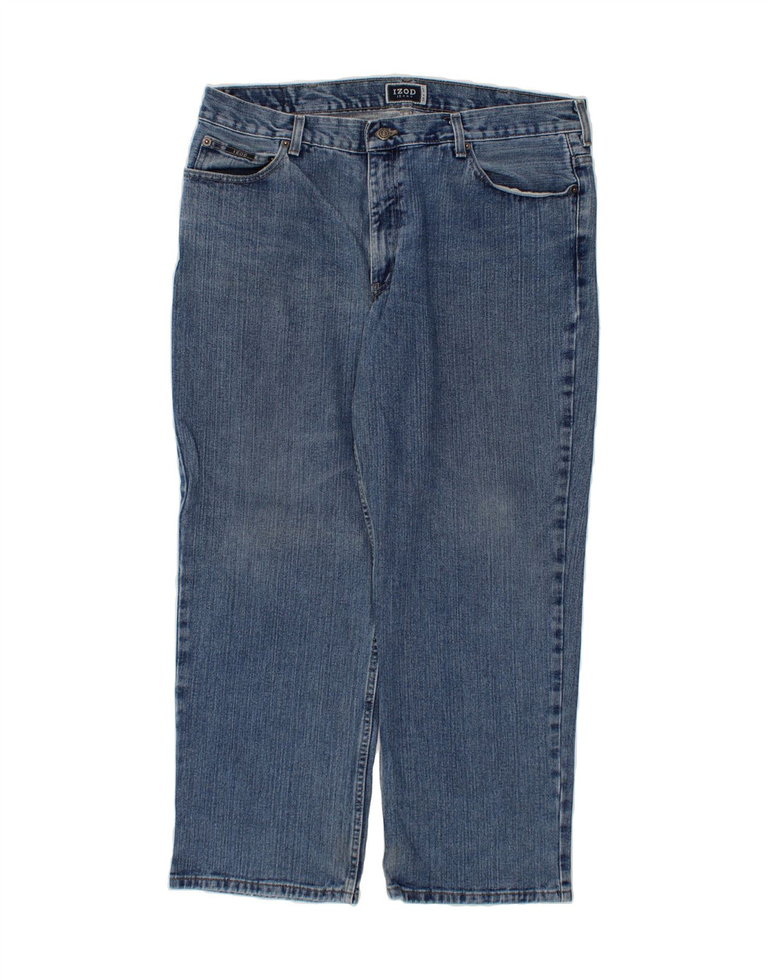 IZOD Mens Straight Jeans W38 L30 Blue Cotton Vintage Izod and Second-Hand Izod from Messina Hembry 