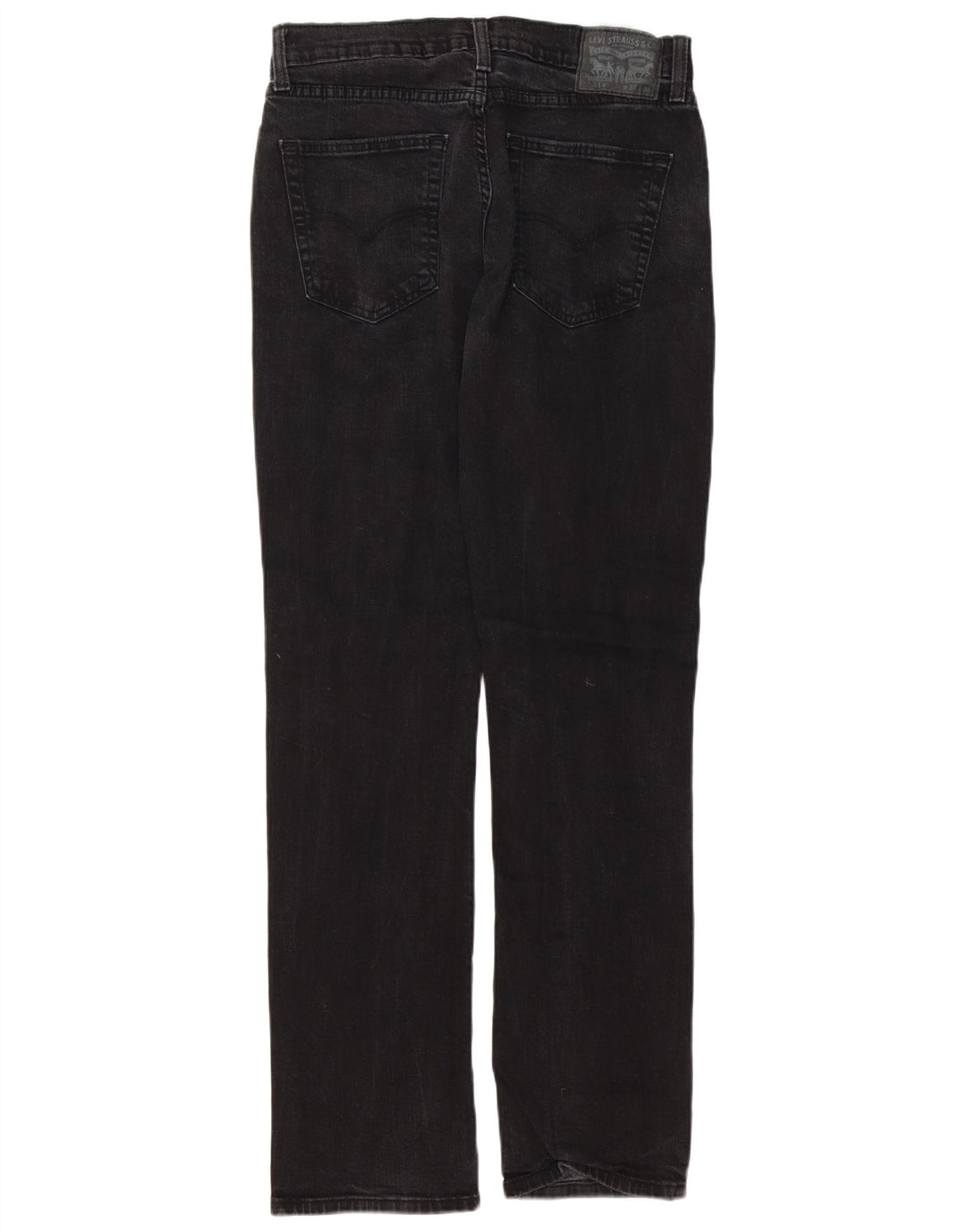 Levi's Herre 514 Straight Jeans W33 L34 Sort Bomuld