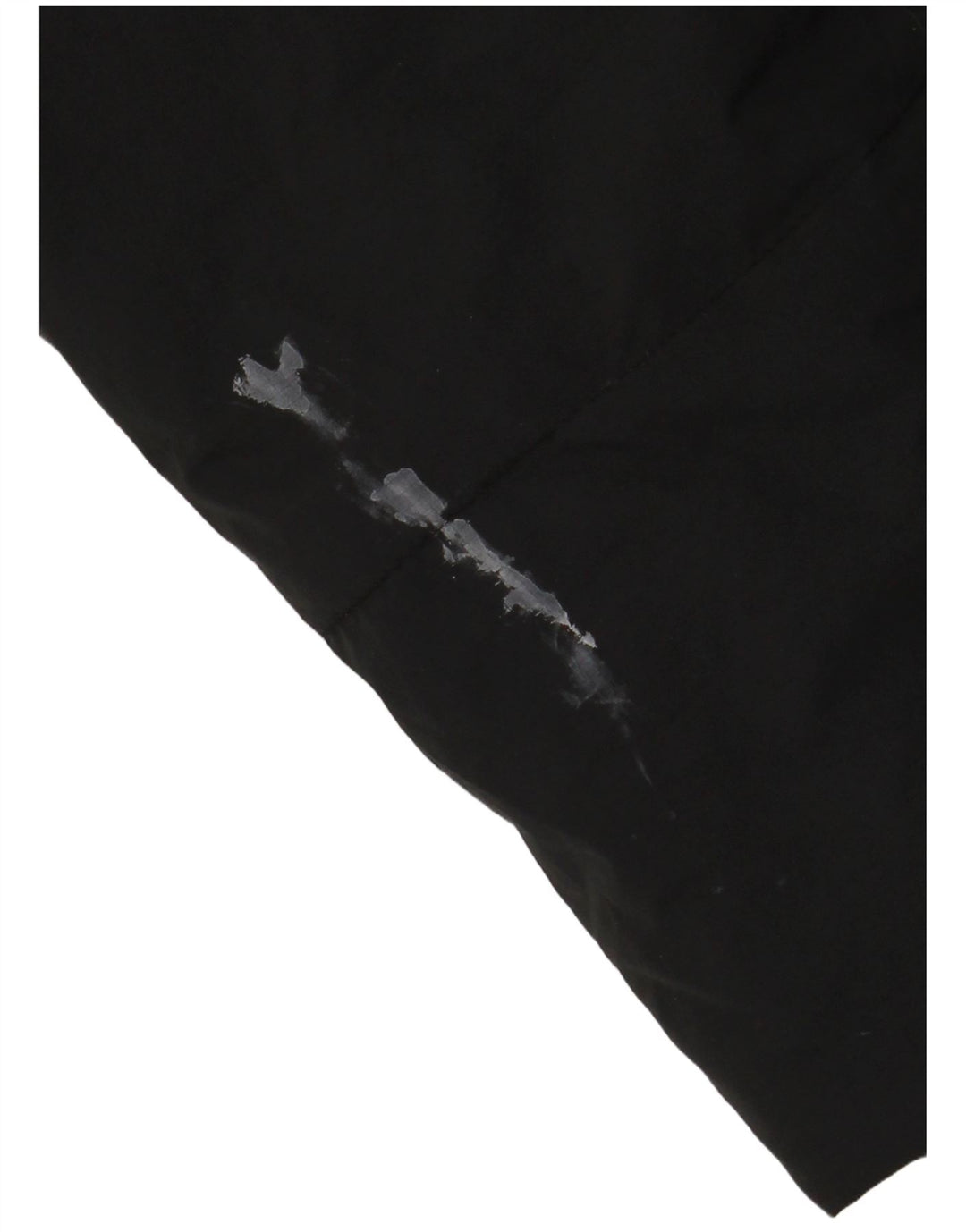 ADIDAS Dame Oversized hættepolstret jakke UK 10 Lille sort polyester