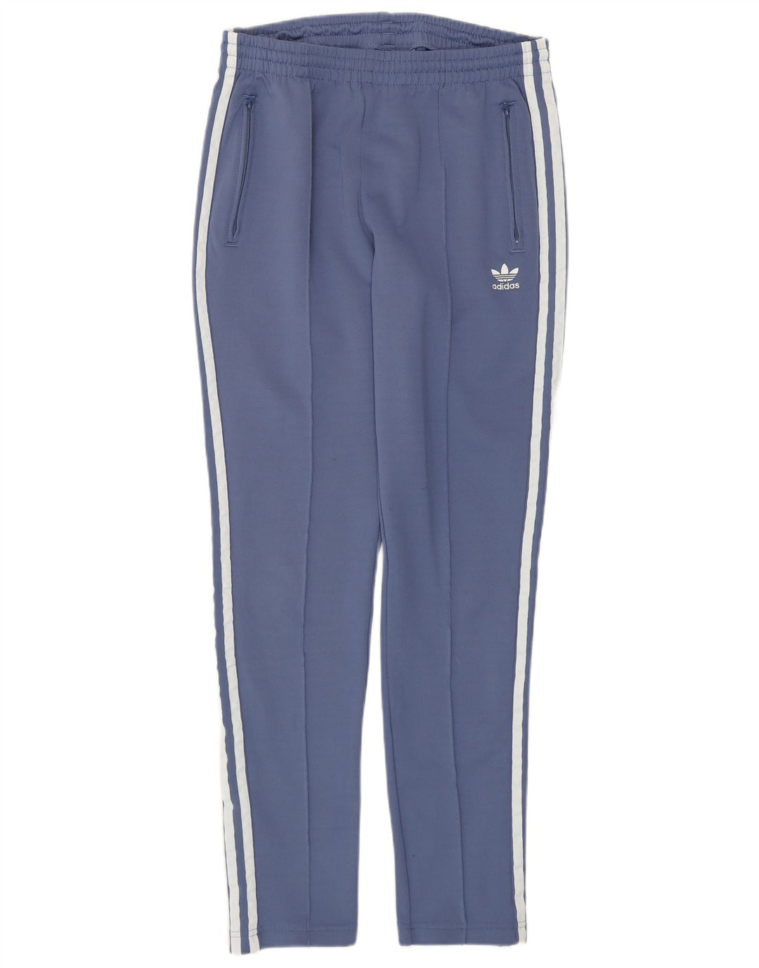 ADIDAS Træningsdragtsbukser til kvinder UK 12 Medium Blue Polyester