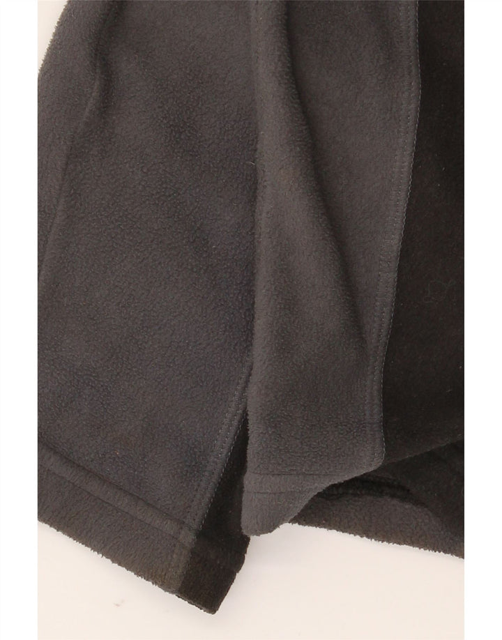 BERGHAUS Fleece Jumper med lynlås til mænd Large Black Colourblock Polyester