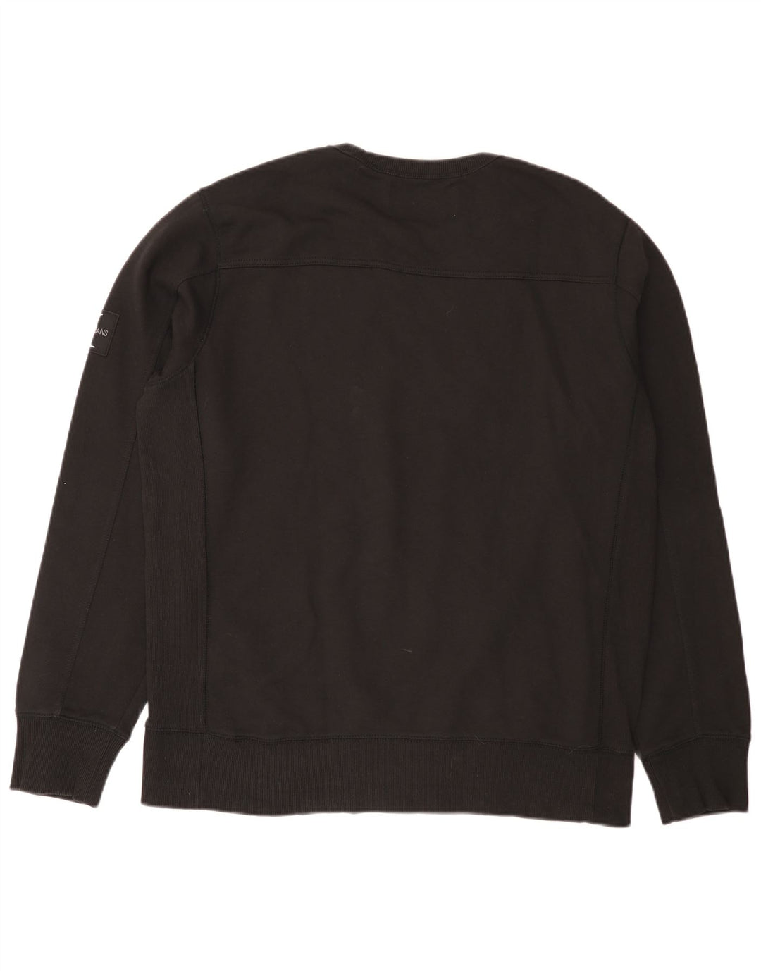 Calvin Klein Jeans Herre Sweatshirt Jumper 2XL Sort Bomuld