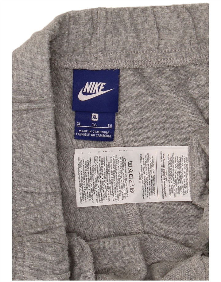 Nike herre sportsshorts XL grå bomuld