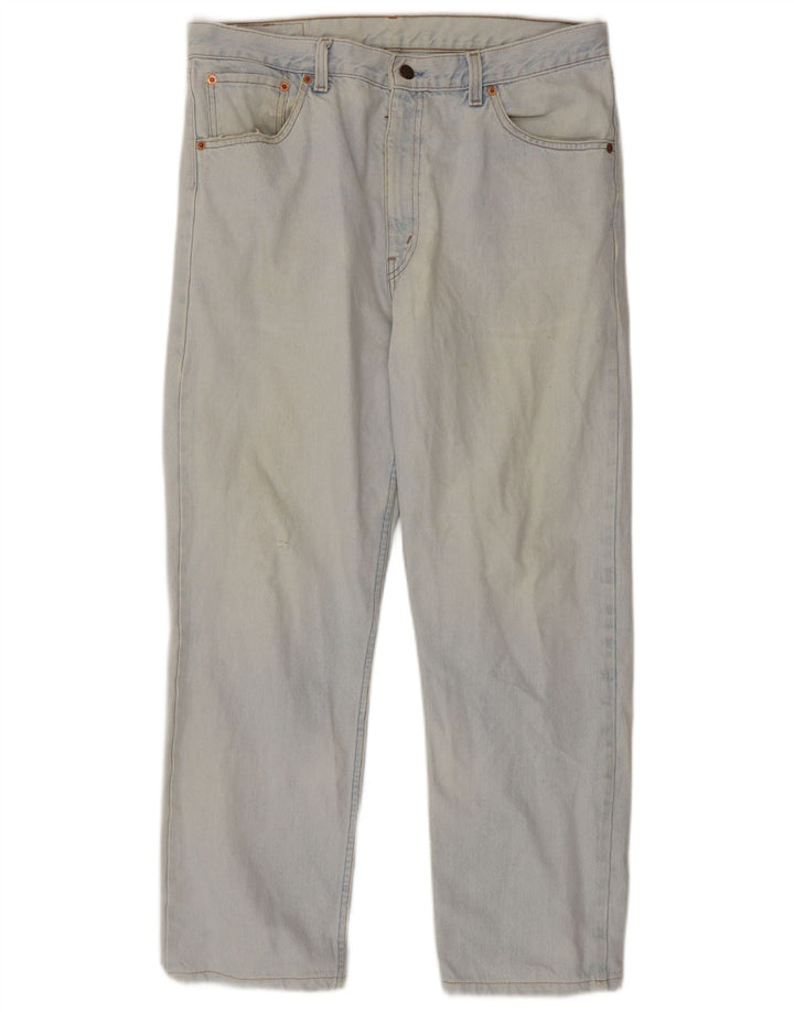 Levi's Herre 521 tilspidsede jeans W38 L29 blå bomuld