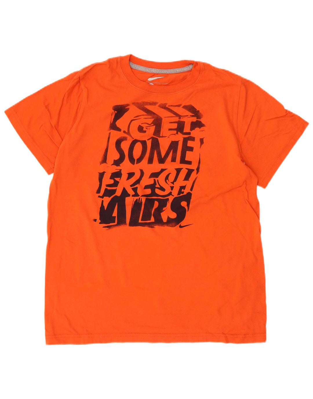 Nike Boys Grafisk T-Shirt Top 13-14 år XL Orange