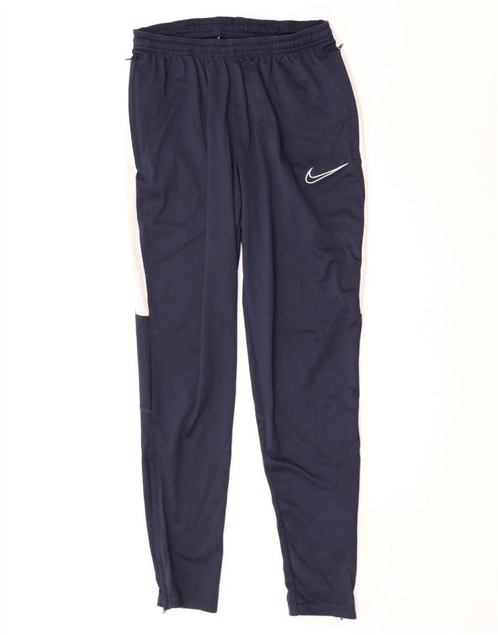Nike Herre Dri Fit træningsdragt Bukser Små marineblå Colourblock Polyester