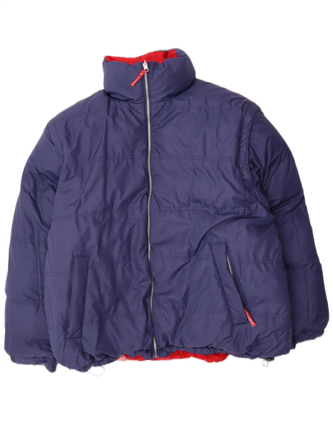 Explorer Herre Vendbar polstret jakke UK 44 2XL Rød Polyester