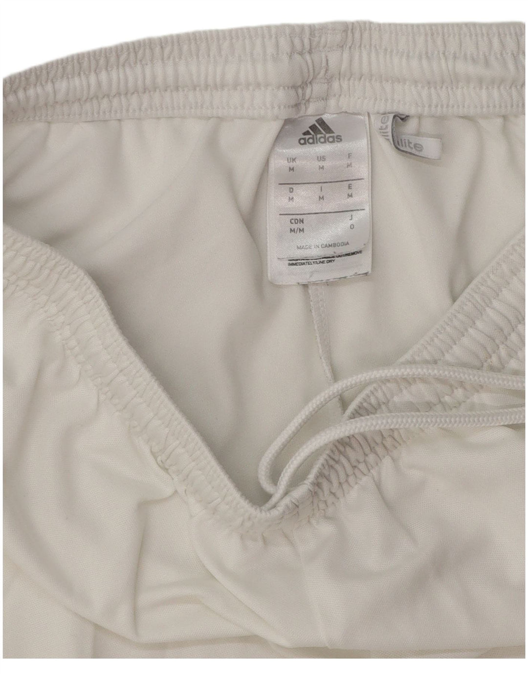 Adidas Herre Climalite Sport Shorts Medium White Polyester