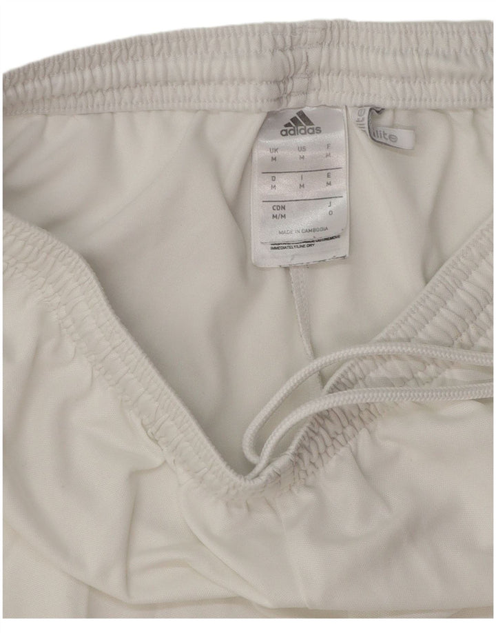 Adidas Herre Climalite Sport Shorts Medium White Polyester
