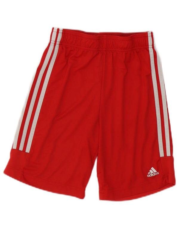 Adidas Boys Aeroready Sports Shorts 11-12 År Rød Polyester