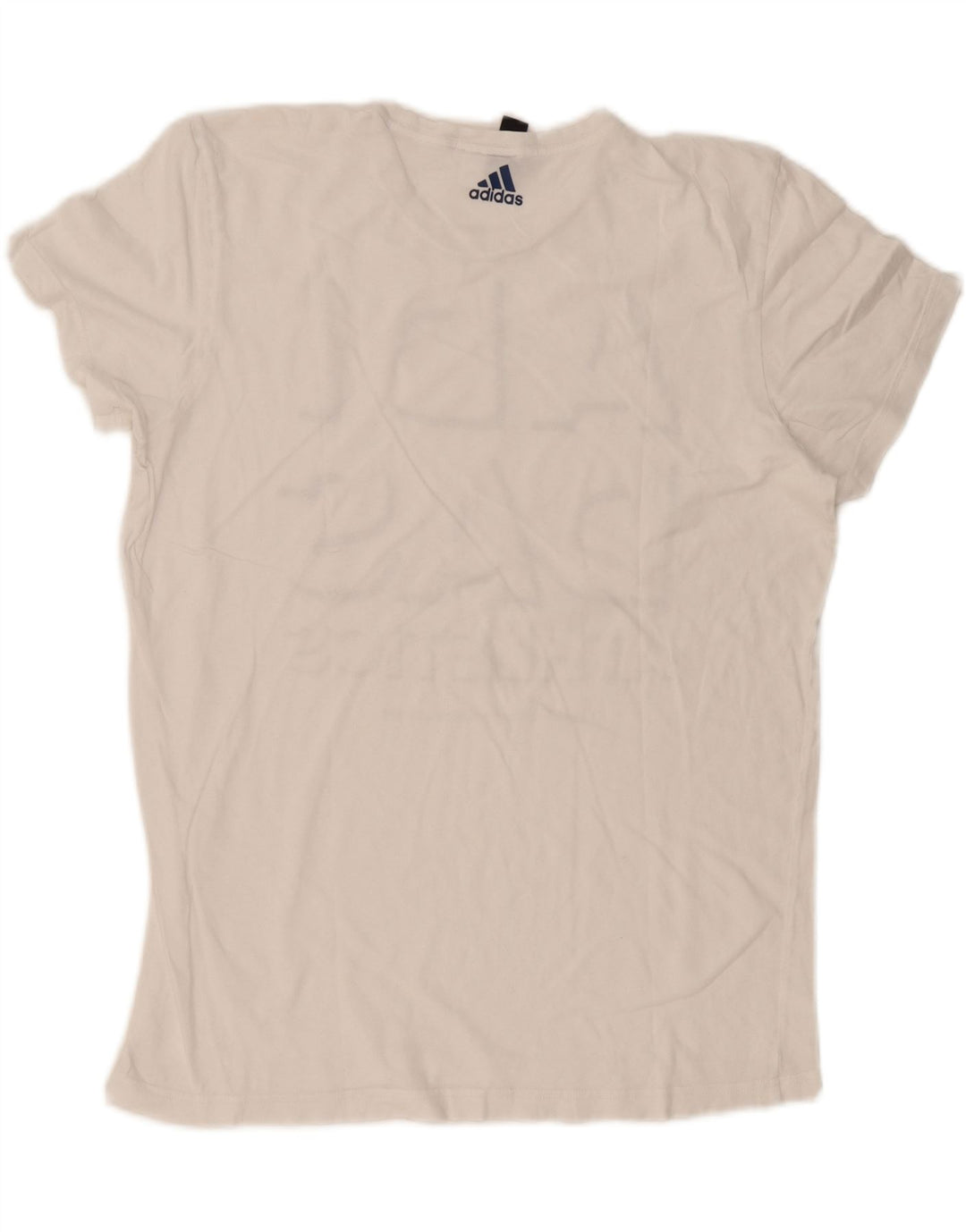 Adidas Herre Grafisk T-Shirt Top Stor Hvid