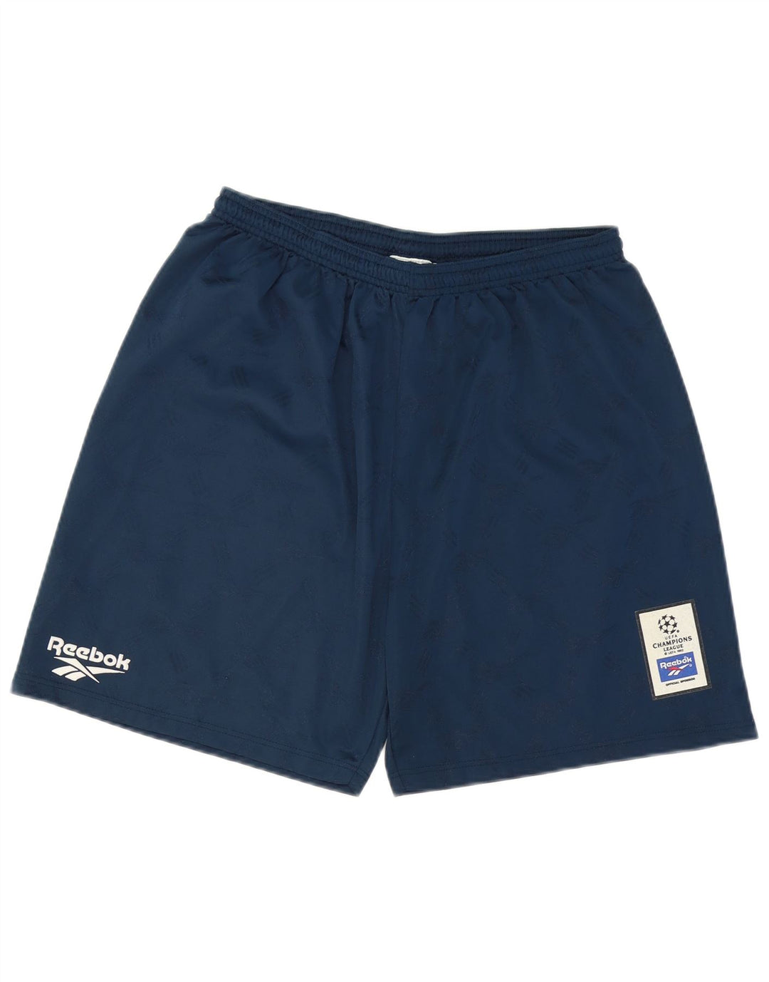 Reebok Herre grafiske sportsshorts store marineblå polyester