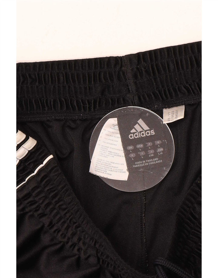 Adidas Sportsshorts til mænd, store sorte polyester