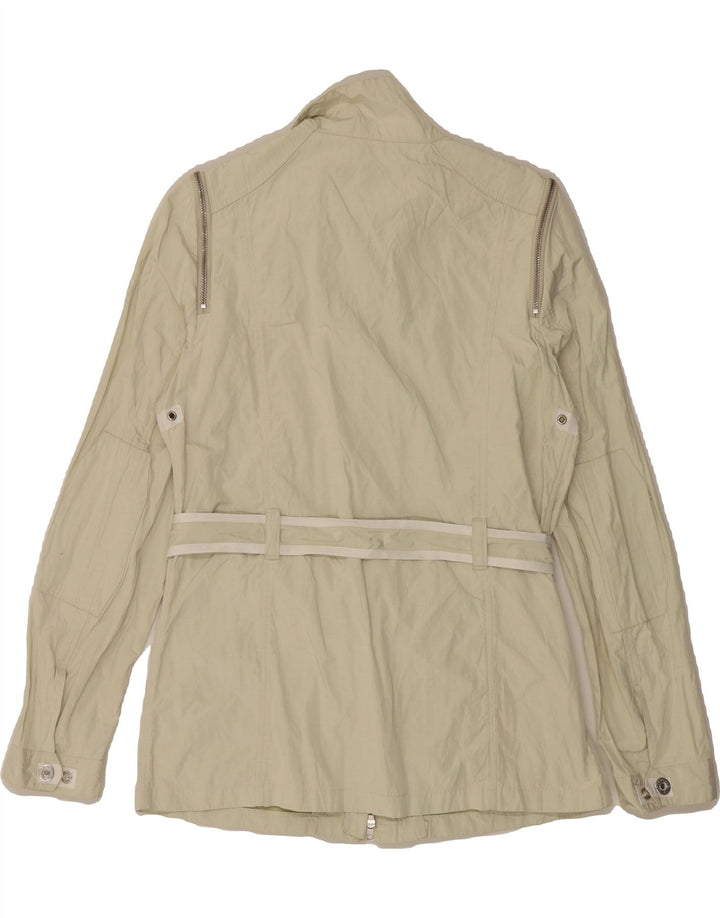 CANADIENS Womens Utility Jacket IT 44 Medium Beige Vintage Canadiens and Second-Hand Canadiens from Messina Hembry 