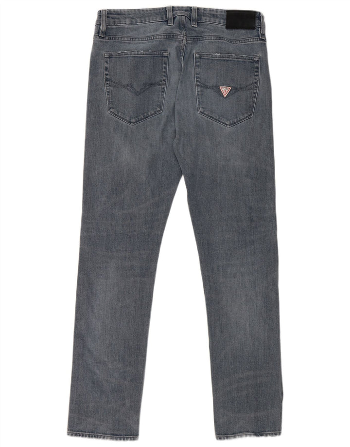 Guess Herre Slim Tapered Jeans W34 L31 Blå