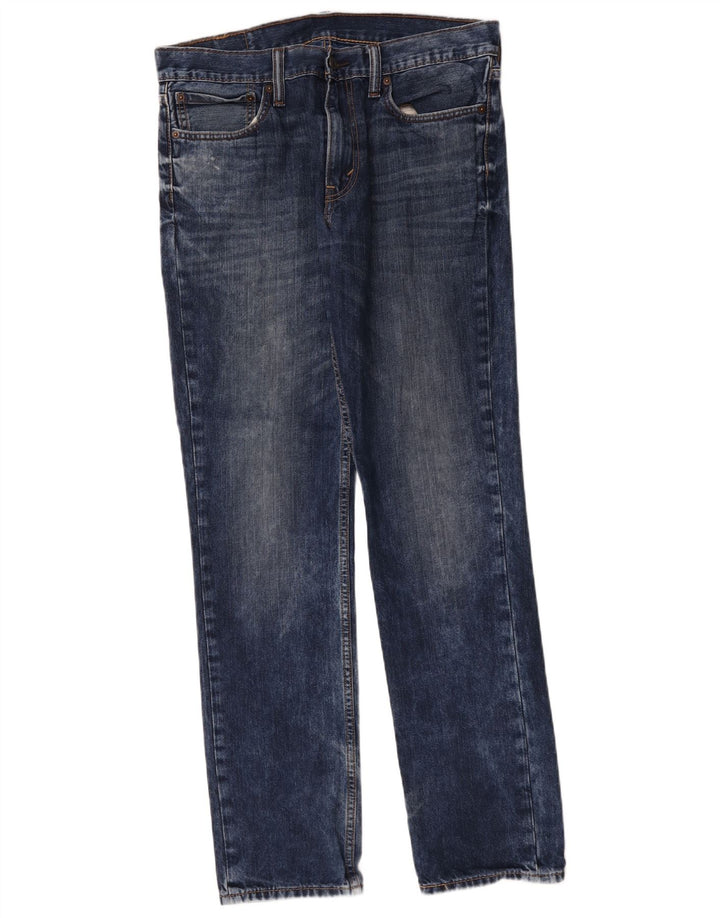 Levi's Herre 511 Slim Jeans W34 L34 Blå Bomuld