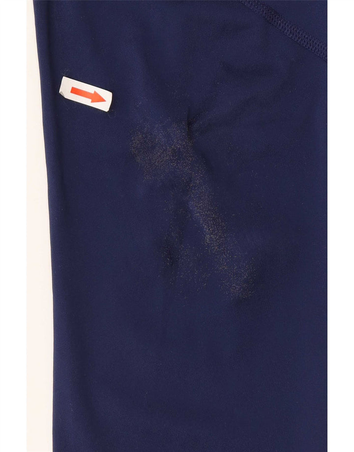 Adidas Dame Leggings UK 14 Medium Navy Blue