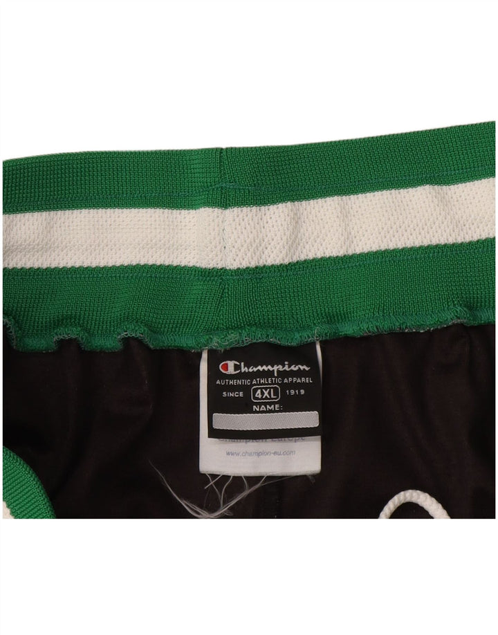 Champion Herre Sportshorts 4XL Sort Colourblock Polyester