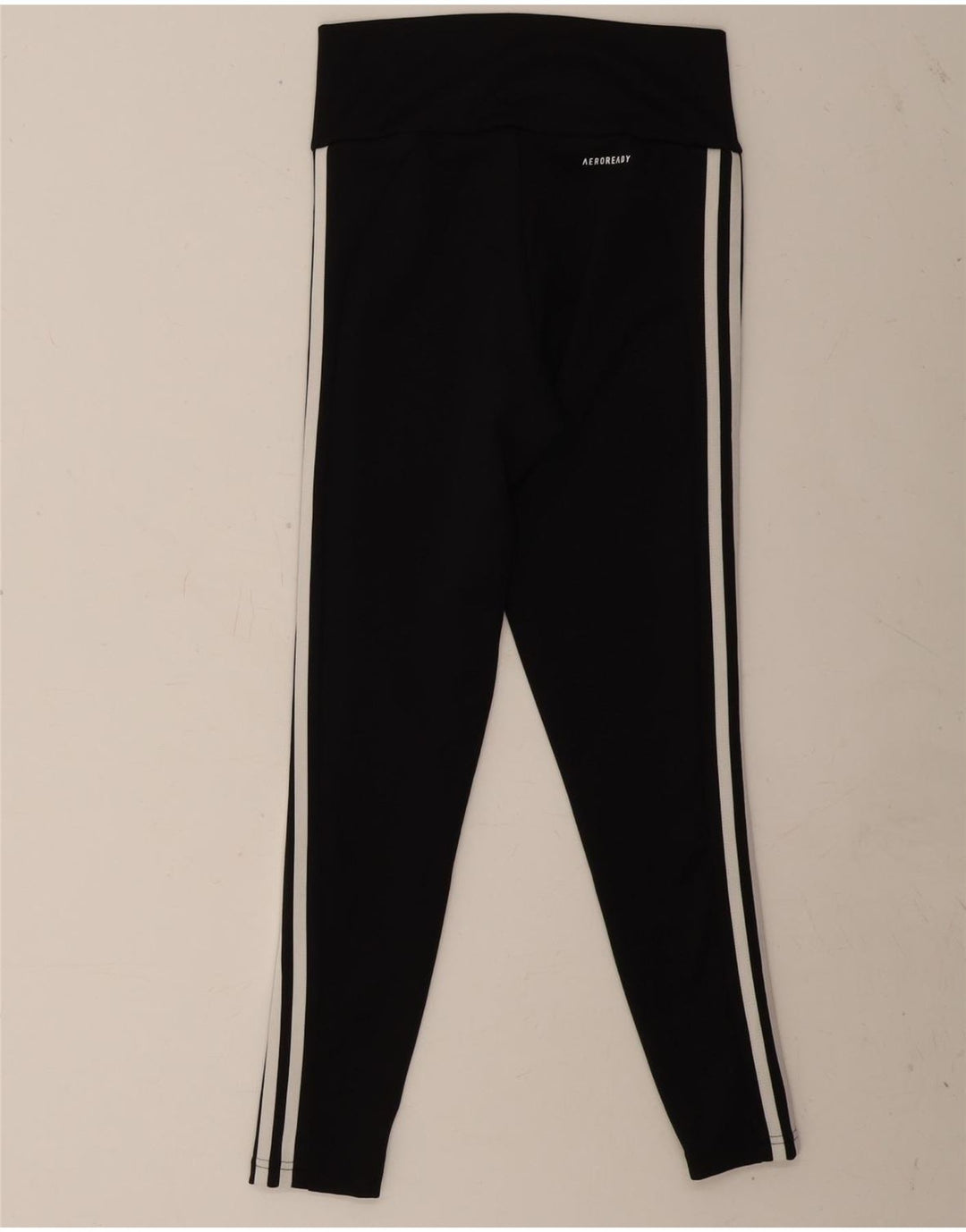 Adidas Aeroready Leggings til kvinder UK 8/10 Small Black Polyester