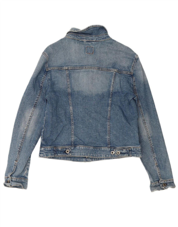 ESPRIT Womens Denim Jacket UK 20 2XL Blue Cotton
