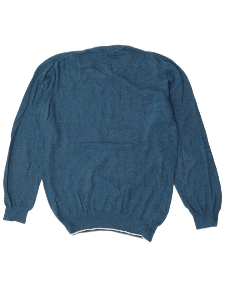 North Sails Herre Crew Neck Jumper Sweater Stor Blå Polyamid