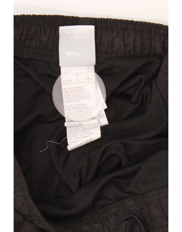 Nike sportsshorts til mænd, store sorte polyester