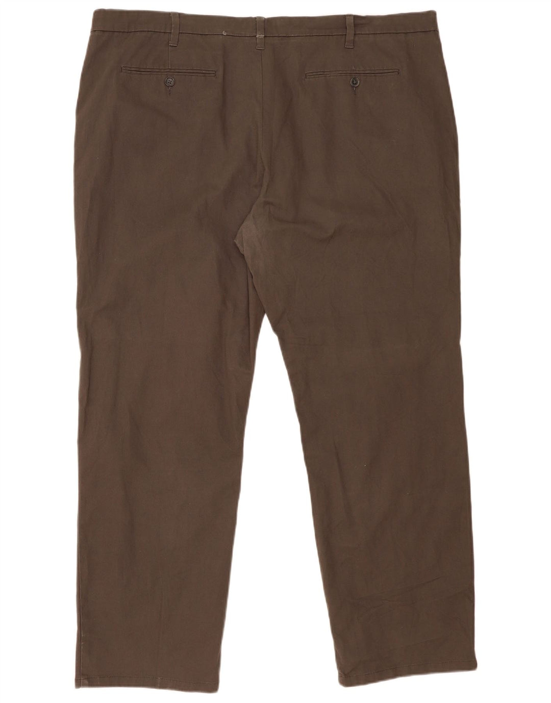 Marks & Spencer Herre Regular Fit Chinobukser W46 L31 Grå Bomuld