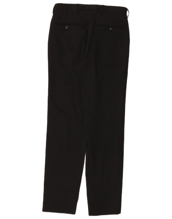 Marks & Spencer Womens Performance Slim Suit Bukser W28 L33 Sort