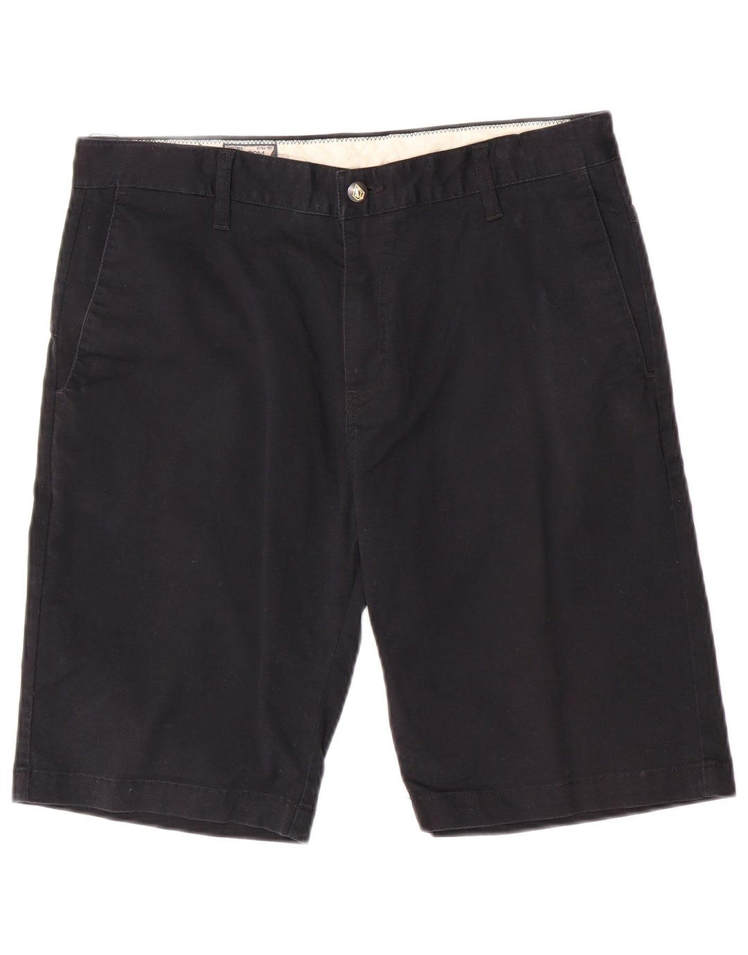 Volcom Herre Chino Shorts W33 Medium Sort Bomuld