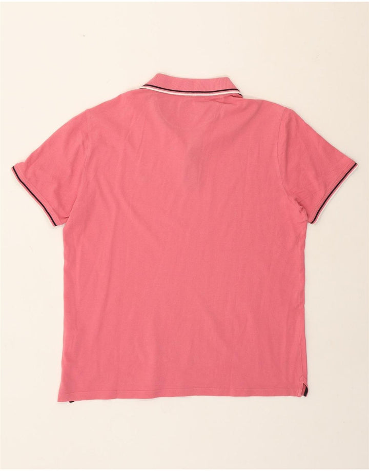 Champion herre poloskjorte stor pink bomuld