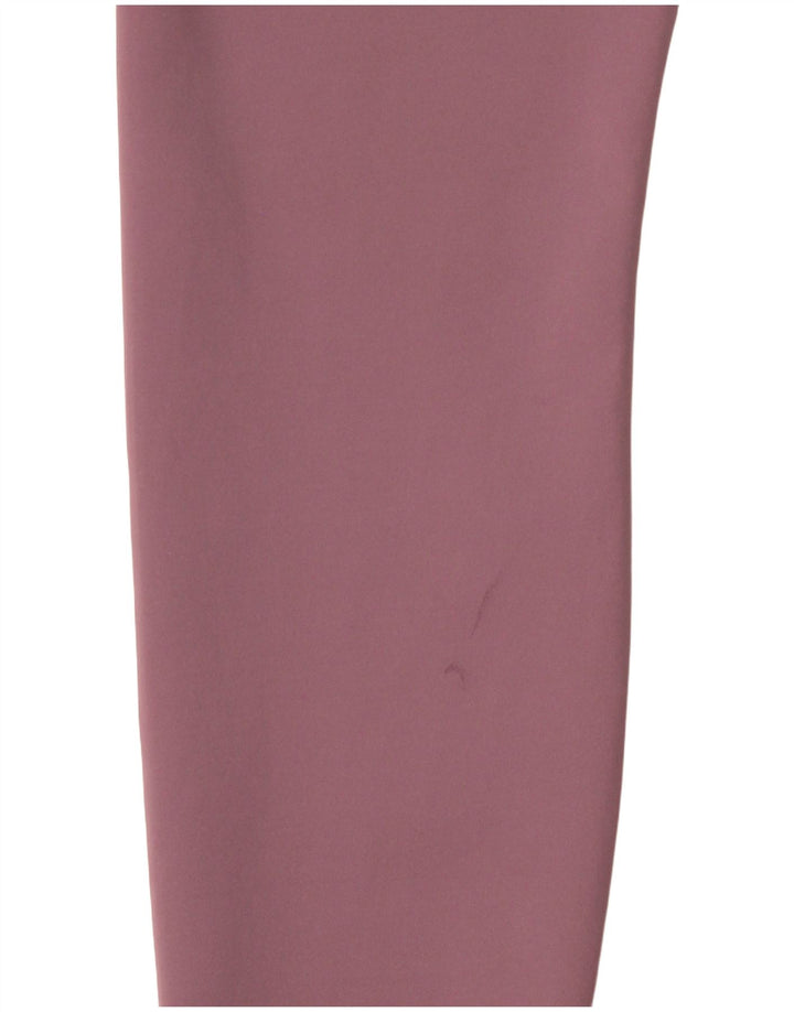 Nike Dame Dri Fit Leggings UK 8 Small Pink Nylon