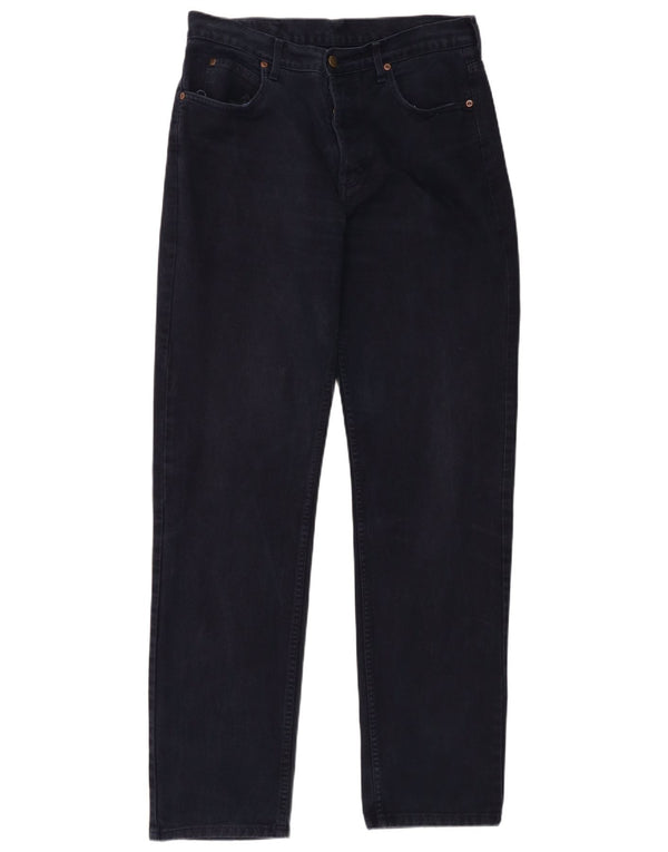 Lee Herre Chicago Straight Casual Bukser W33 L34 Marineblå Bomuld