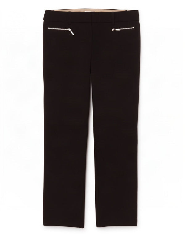 Marks & Spencer Lige fritidsbukser til kvinder UK 12 Medium W30 L26 Sort