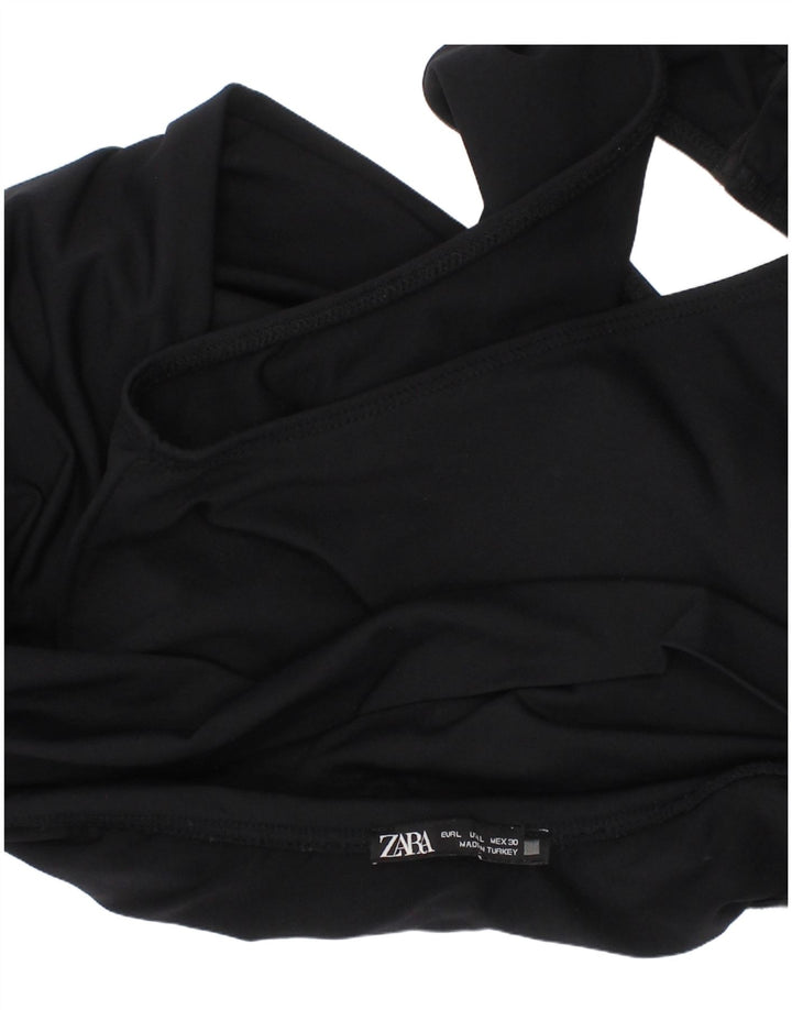 Zara Dame Stropløse Badetøj Stor Sort Polyamid