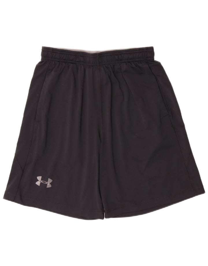 UNDER ARMOUR Sportsshorts til mænd Small Black Polyester Sports
