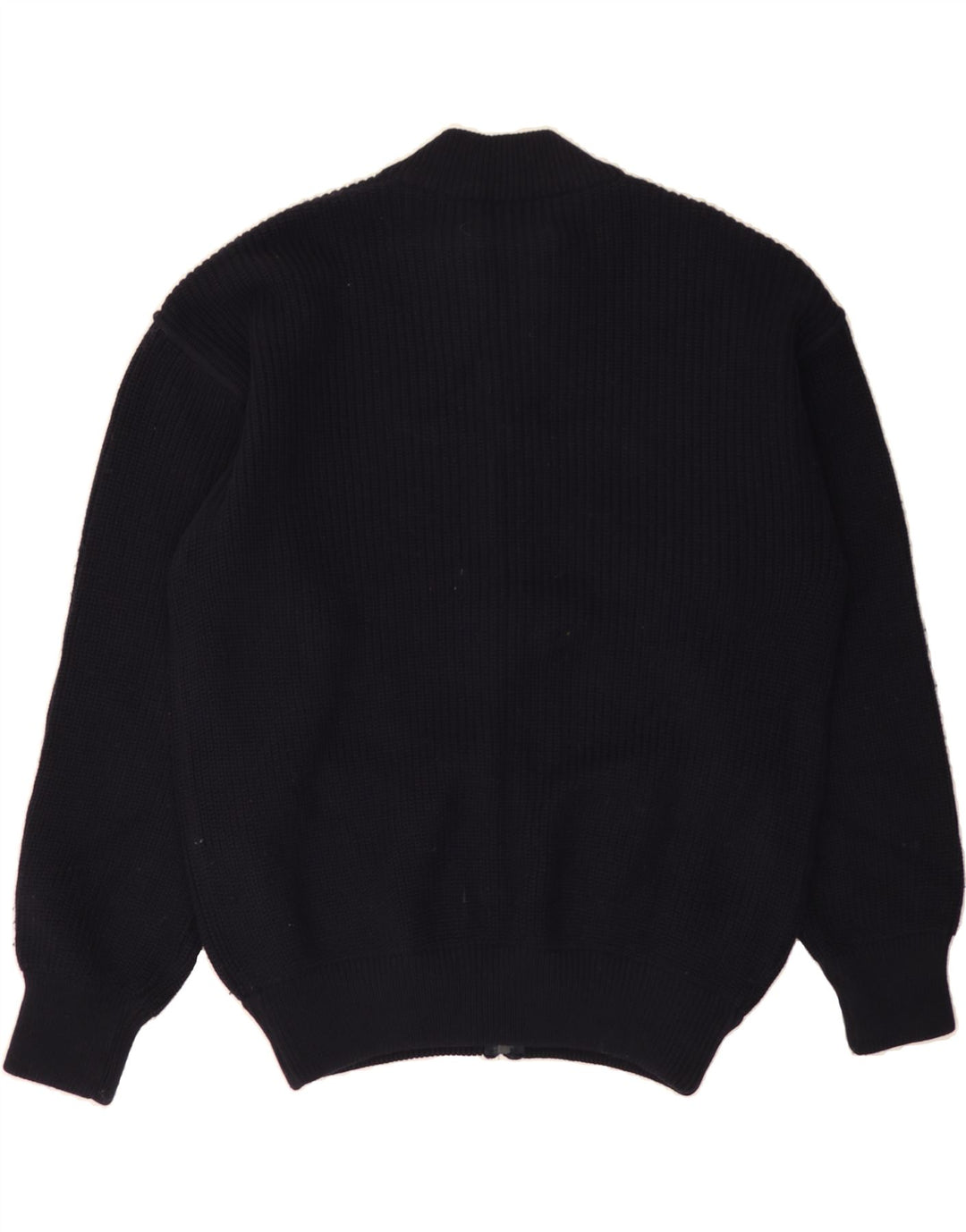 VINTAGE Mens Cardigan Sweater IT 52 Large Navy Blue Vintage Vintage and Second-Hand Vintage from Messina Hembry 